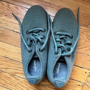 New Green Allbirds Wool Runners